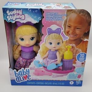 Baby Alive Sudsy Styling Doll Set